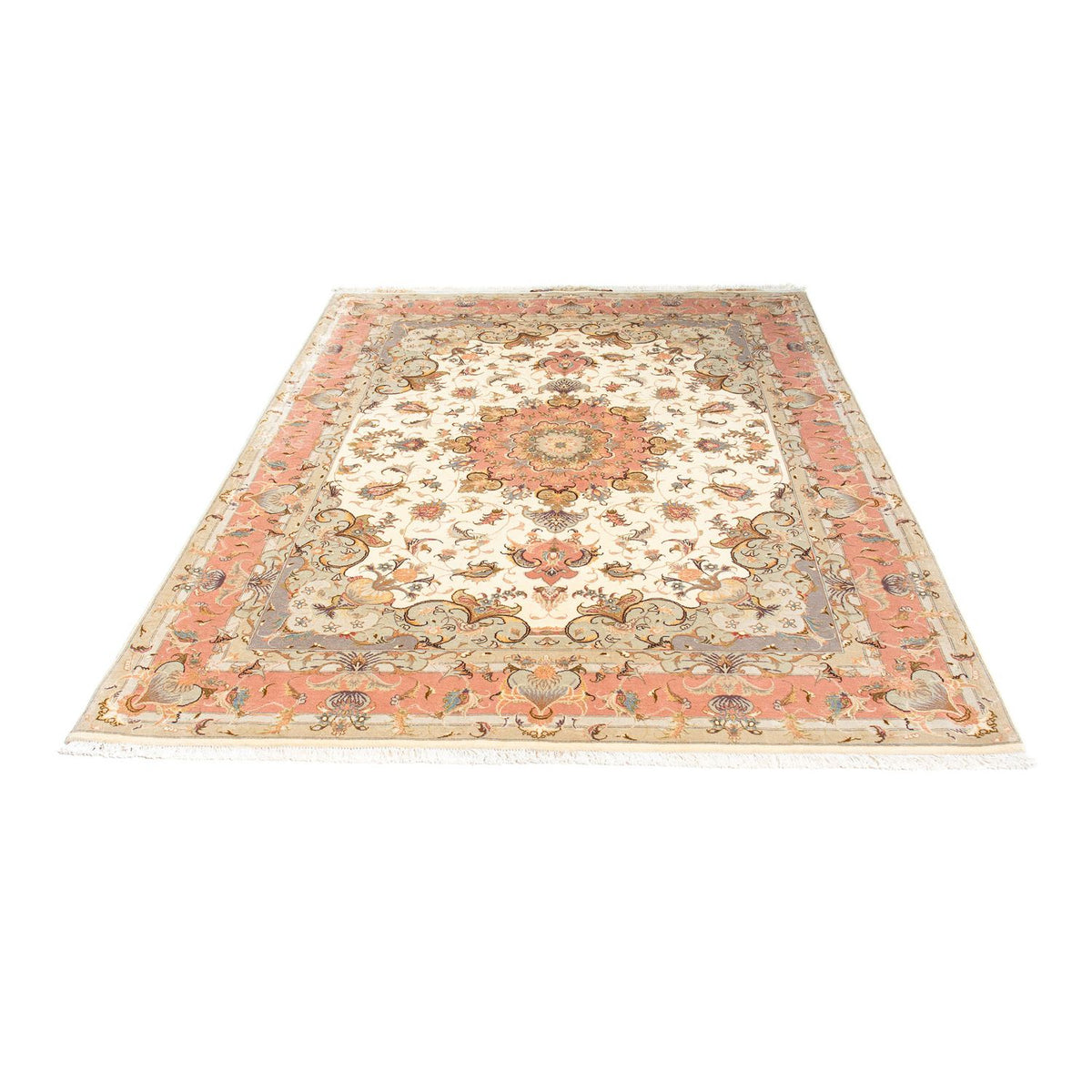 Perser Rug - Tabriz - Royal - 206 x 152 cm - beige