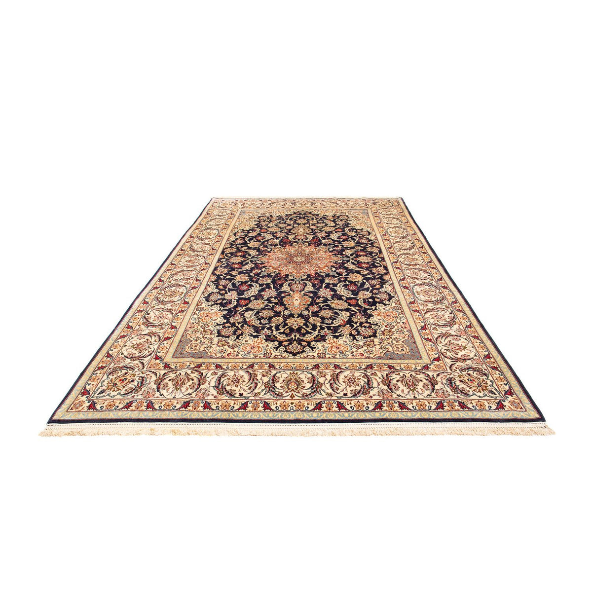 Perser Rug - Isfahan - Premium - 327 x 202 cm - dark blue
