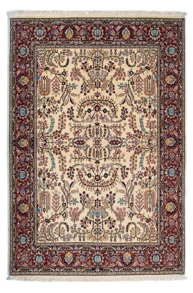 Perser Rug - Ghom - 207 x 142 cm - beige