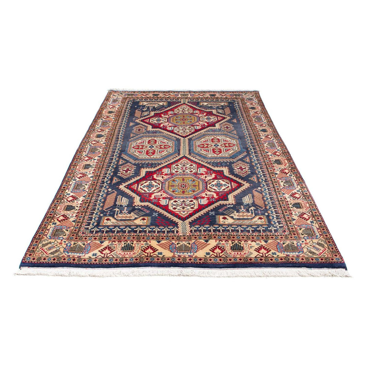 Gabbeh Rug - Kashkuli Perser - 230 x 148 cm - dark blue