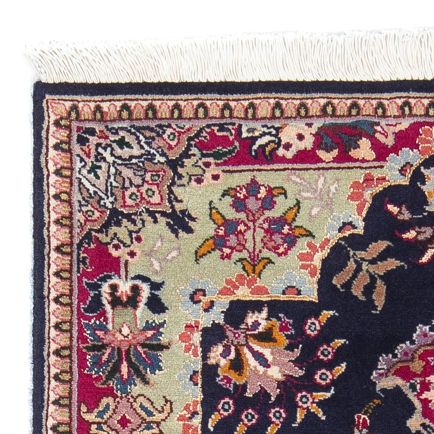 Tabriz - 50 Raj Rug 90x60cm - Persian Rugs