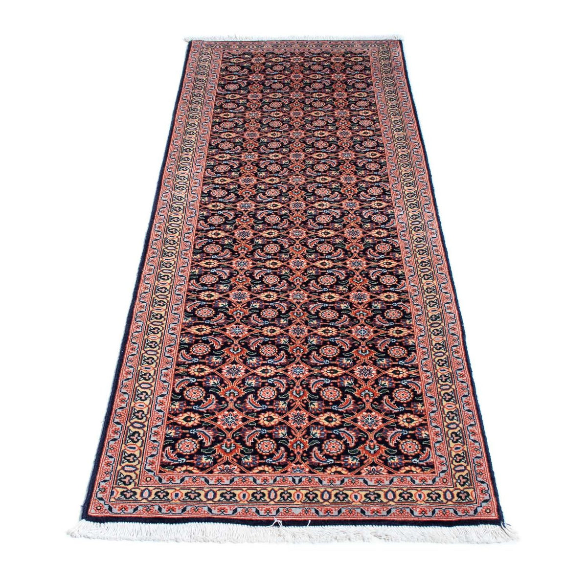 Runner Perser Rug - Tabriz - 200 x 63 cm - multicolored