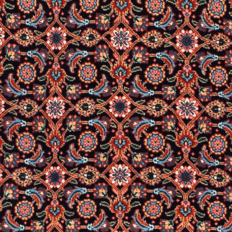 Runner Perser Rug - Tabriz - 202 x 67 cm - dark blue