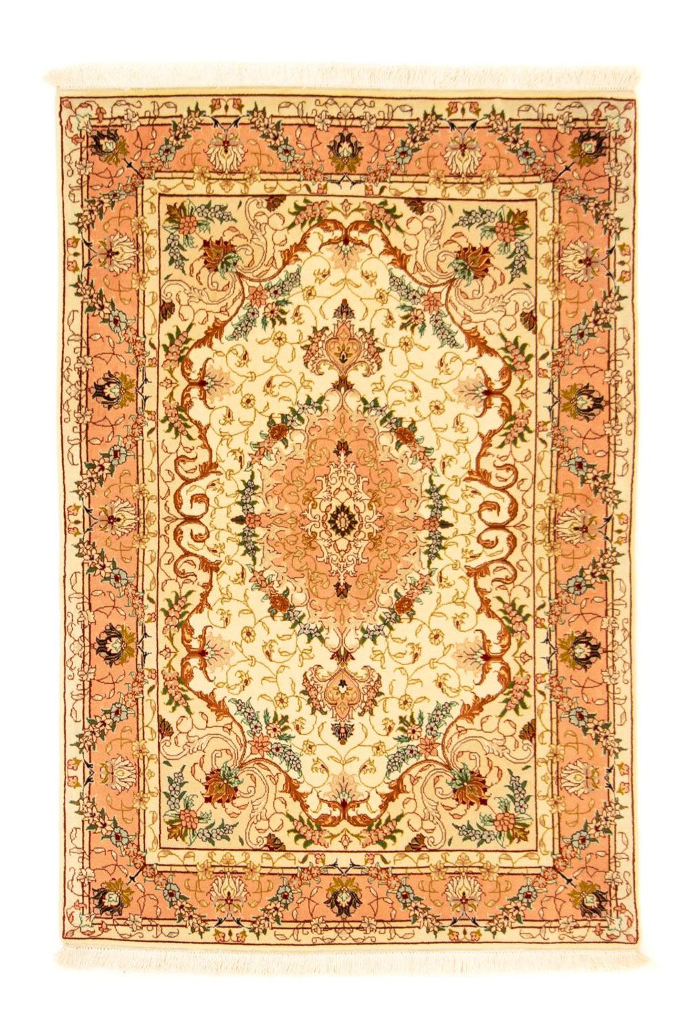 Perser Rug - Tabriz - Royal - 148 x 98 cm - beige