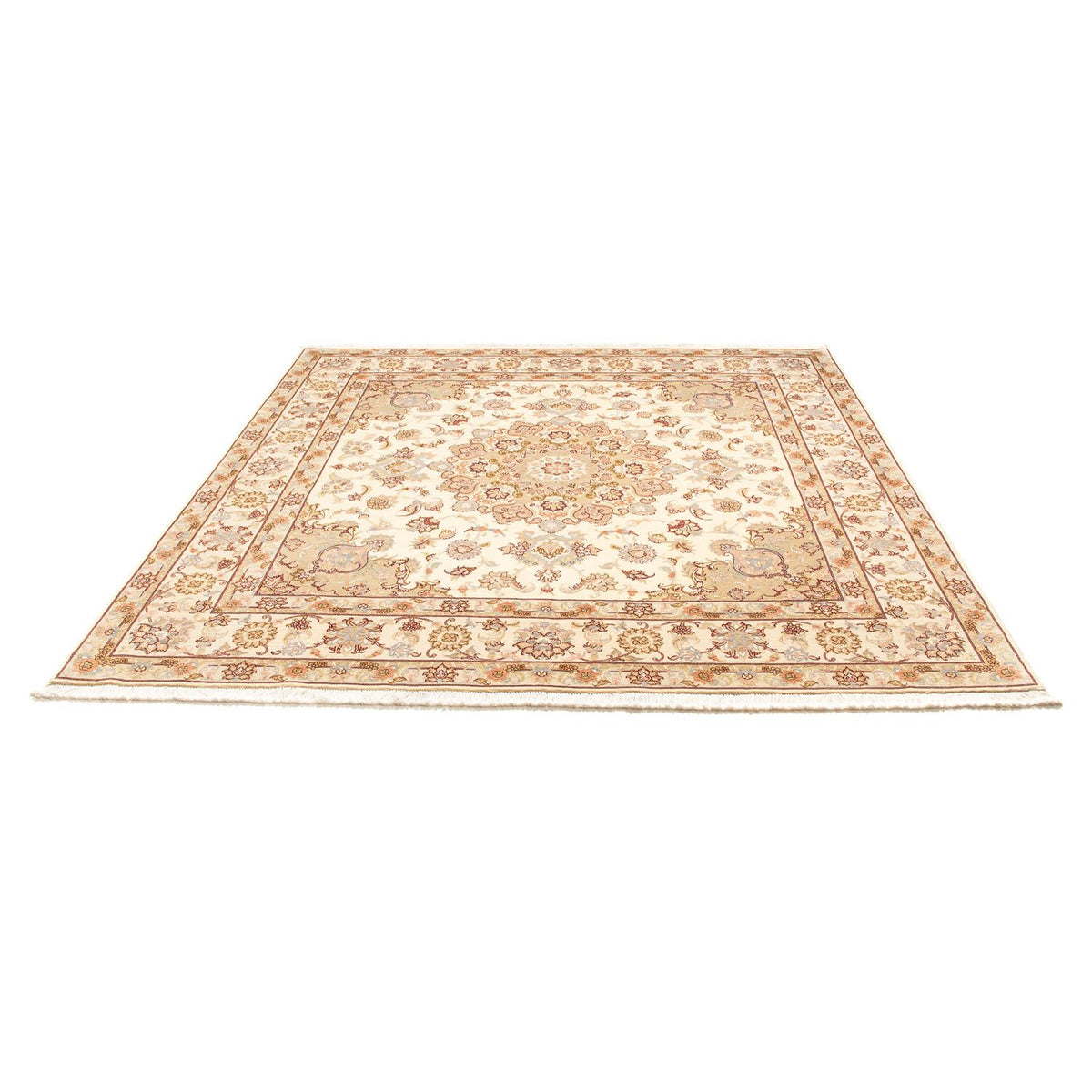 Perser Rug - Tabriz - Royal square  - 206 x 202 cm - beige