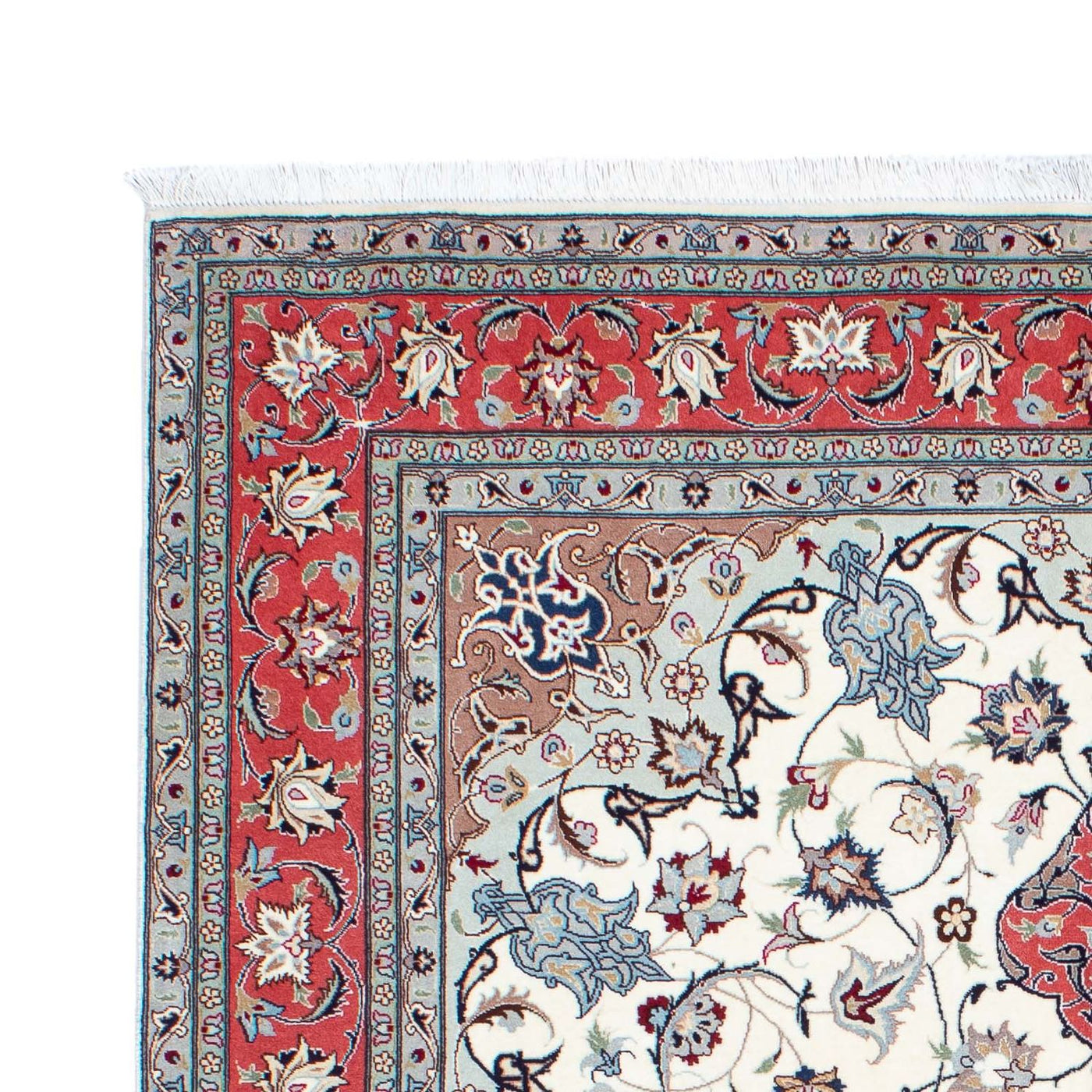 Tabriz - 50 Raj Rug 215x153cm - Persian Rugs