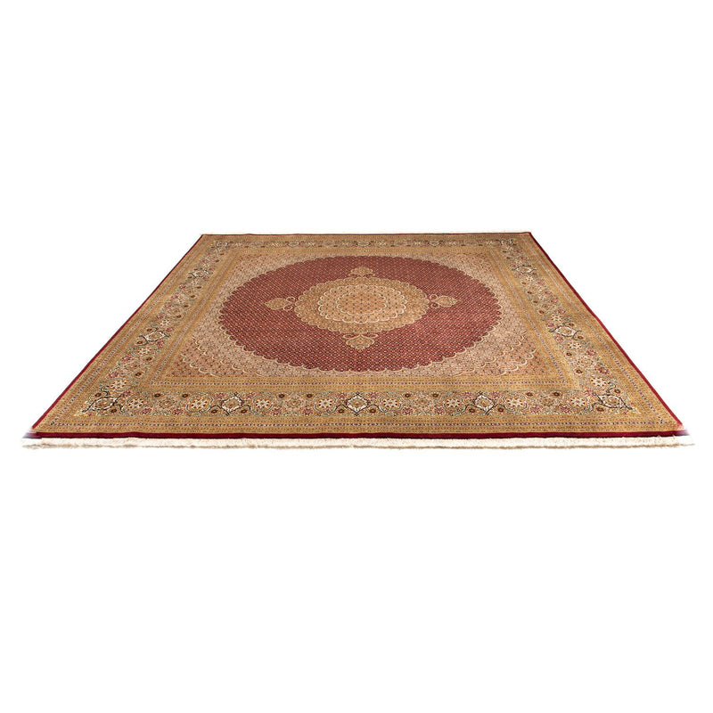 Perser Rug - Tabriz square  - 248 x 246 cm - dark red