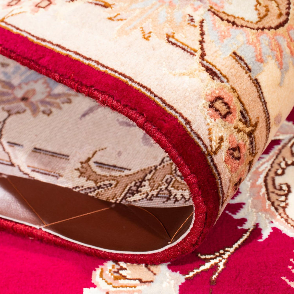 Perser Rug - Tabriz - Royal - 243 x 165 cm - dark red