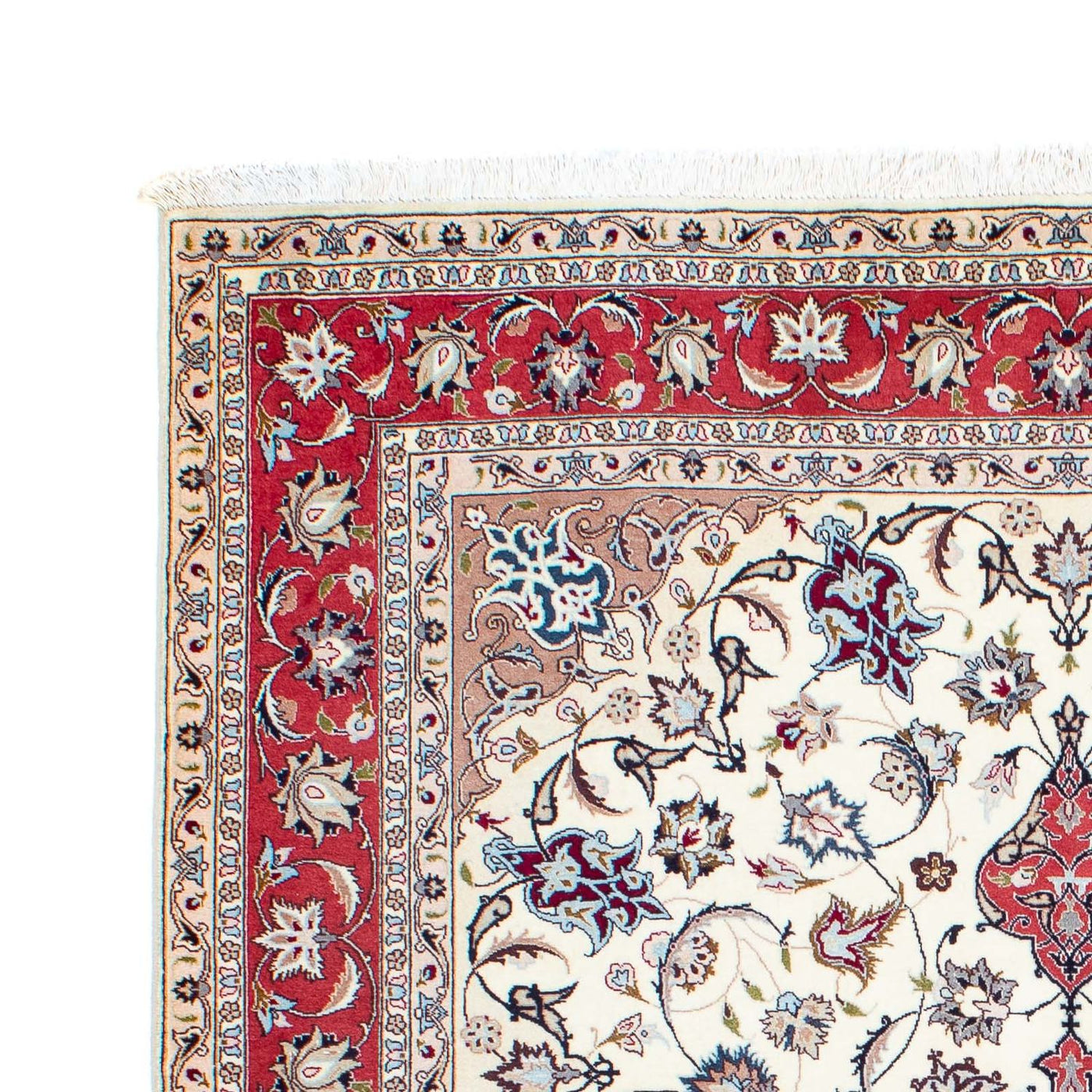 Täbriz - 50 Raj Teppich 191x156cm - Perserteppich