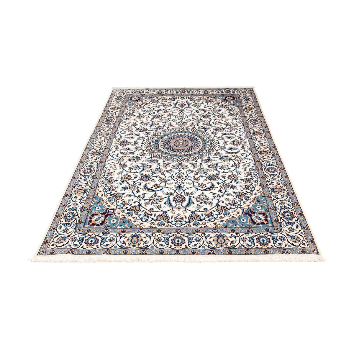 Perser Rug - Nain - Premium - 202 x 128 cm - beige