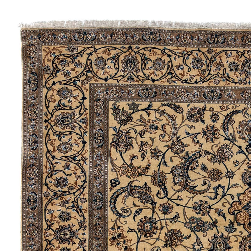 Perser Rug - Nain - Premium - 362 x 243 cm - dark beige