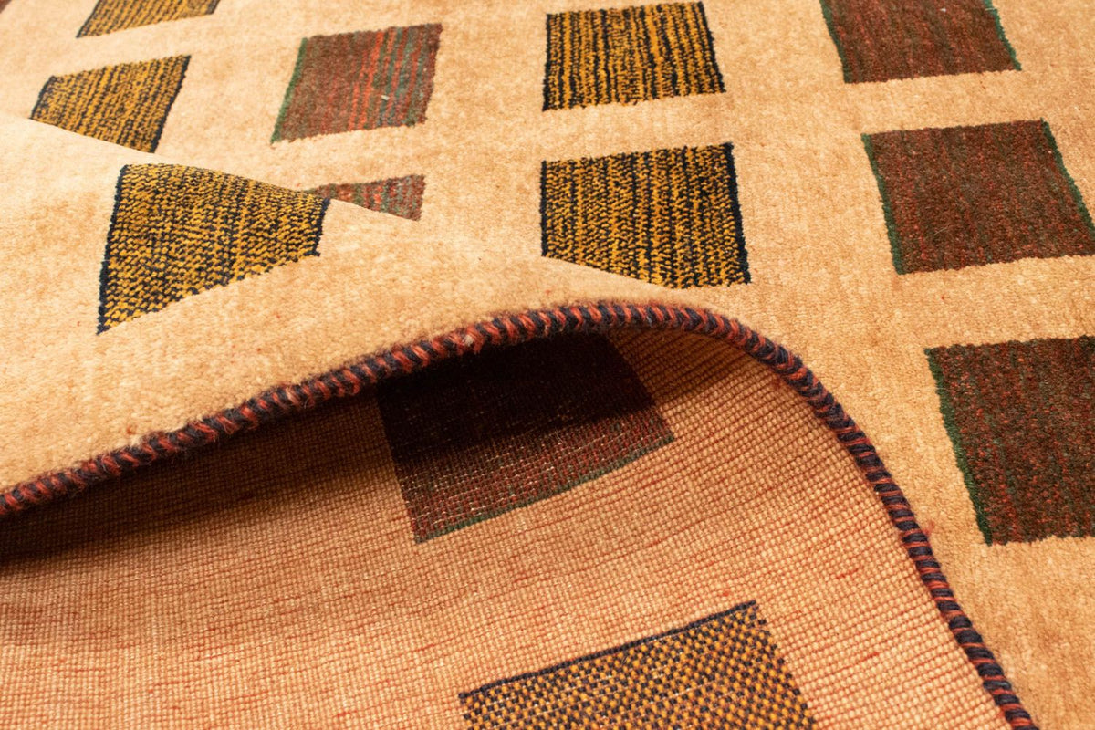 Gabbeh Rug - Loribaft Perser - 231 x 173 cm - gold