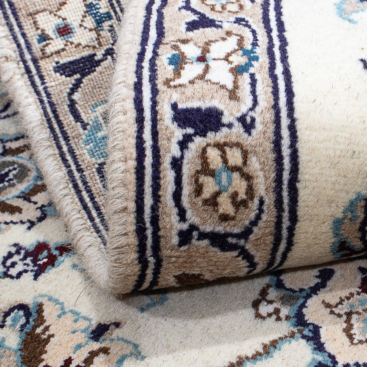 Perser Rug - Nain - 127 x 87 cm - beige