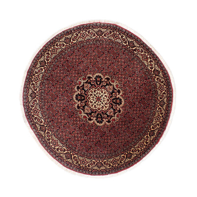 Perser Rug - Bidjar round  - 150 x 150 cm - dark red