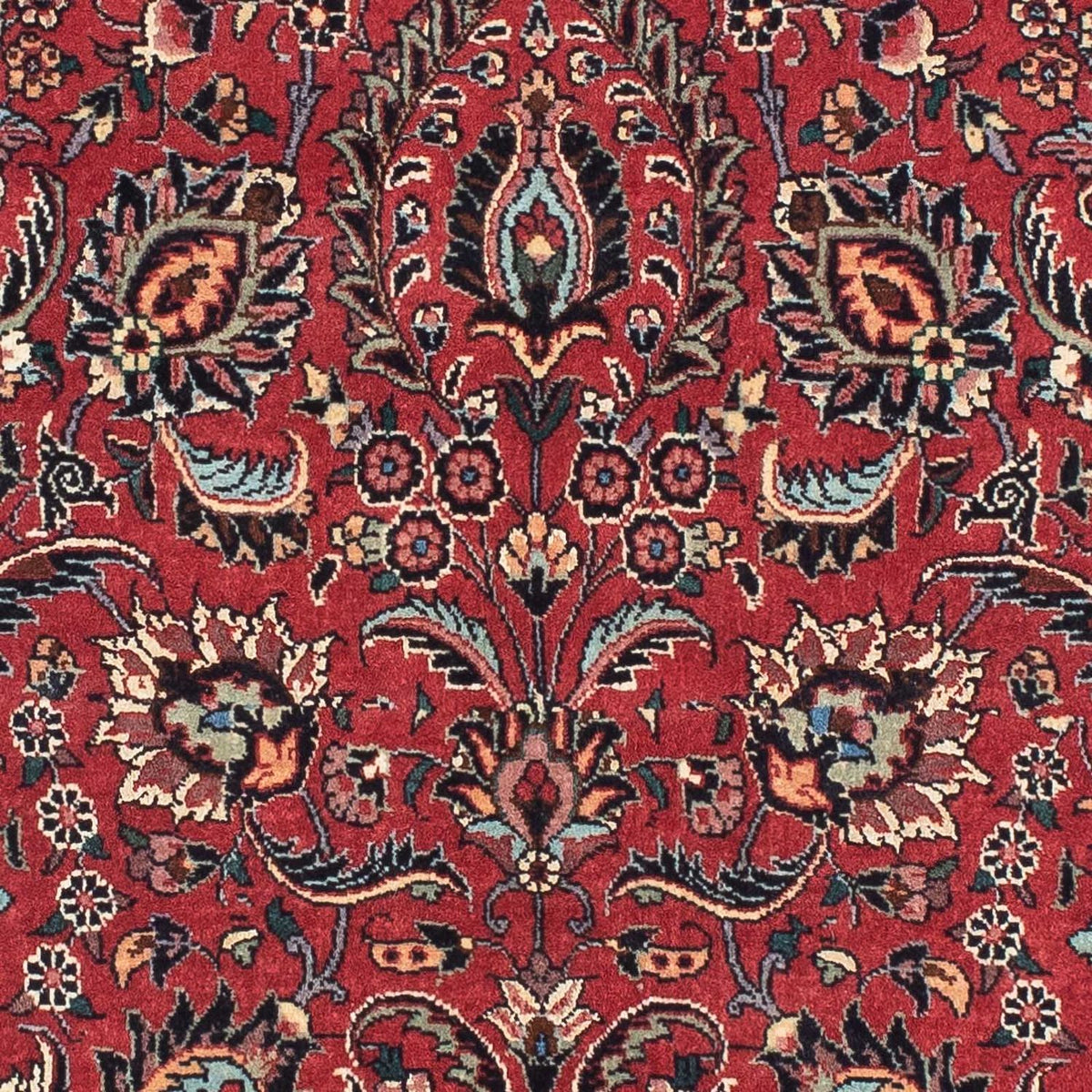Runner Perser Rug - Bidjar - 205 x 74 cm - red