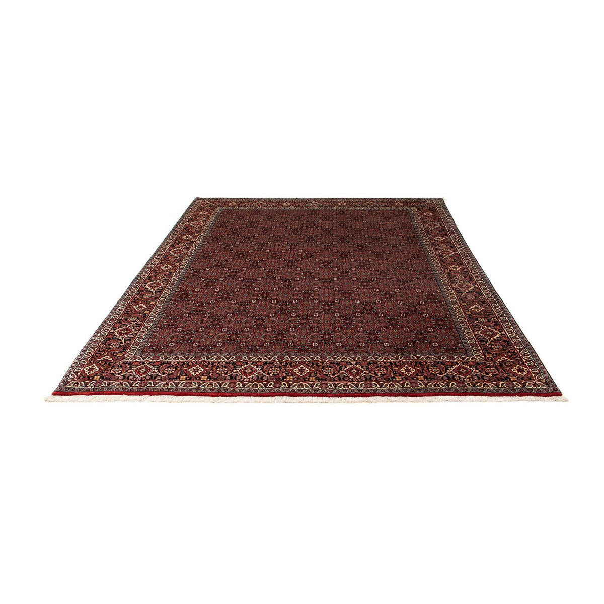 Perser Rug - Bidjar - 242 x 202 cm - dark red