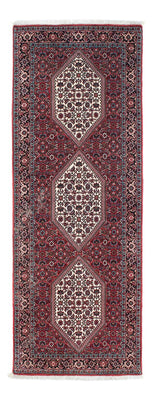 Runner Perser Rug - Bidjar - 210 x 74 cm - red