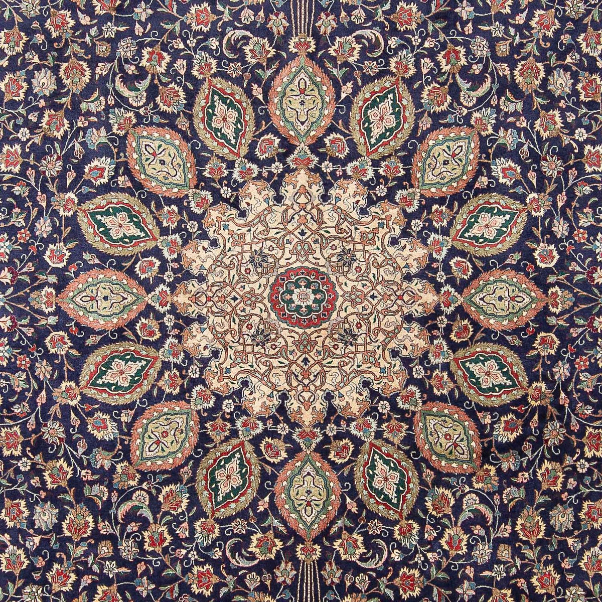 Perser Rug - Tabriz - Royal - 395 x 289 cm - dark blue