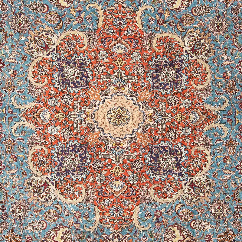 Perser Rug - Tabriz - Royal - 395 x 304 cm - light blue