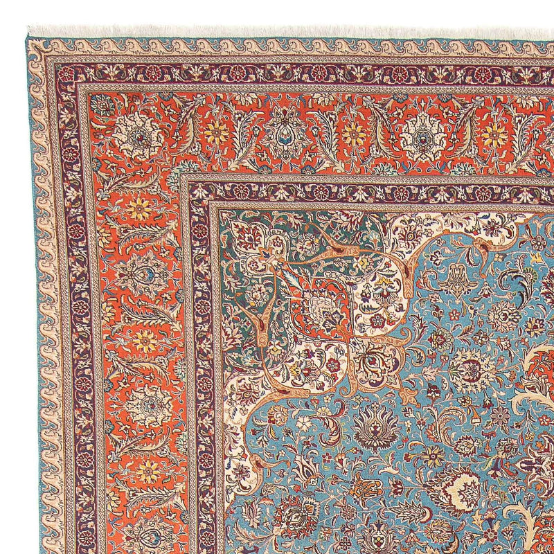 Perser Rug - Tabriz - Royal - 395 x 304 cm - light blue