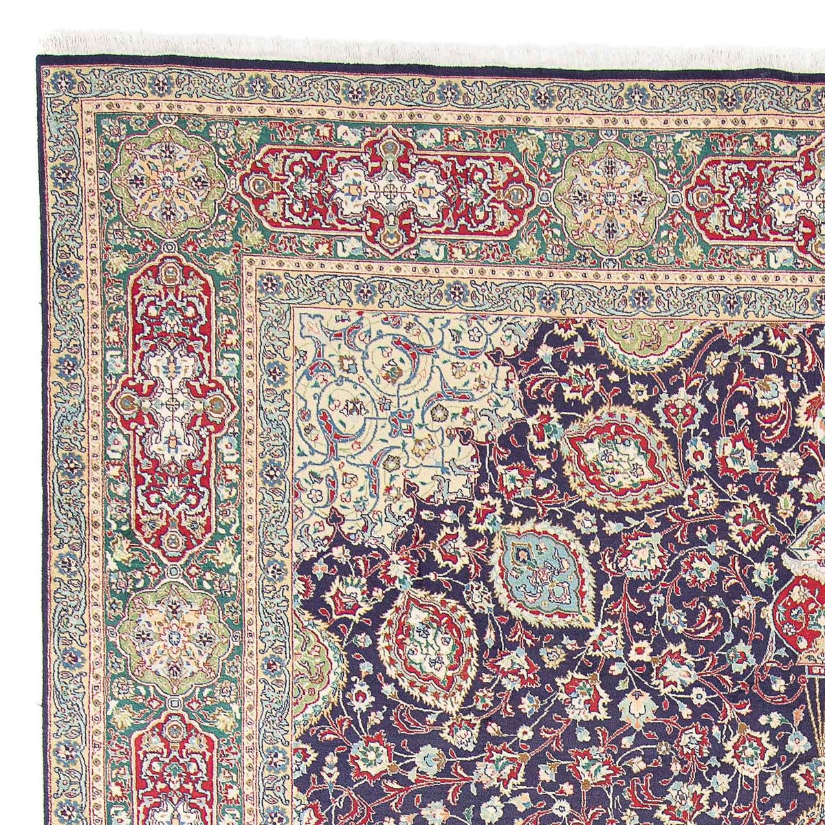 Perser Rug - Tabriz - Royal - 401 x 300 cm - dark blue