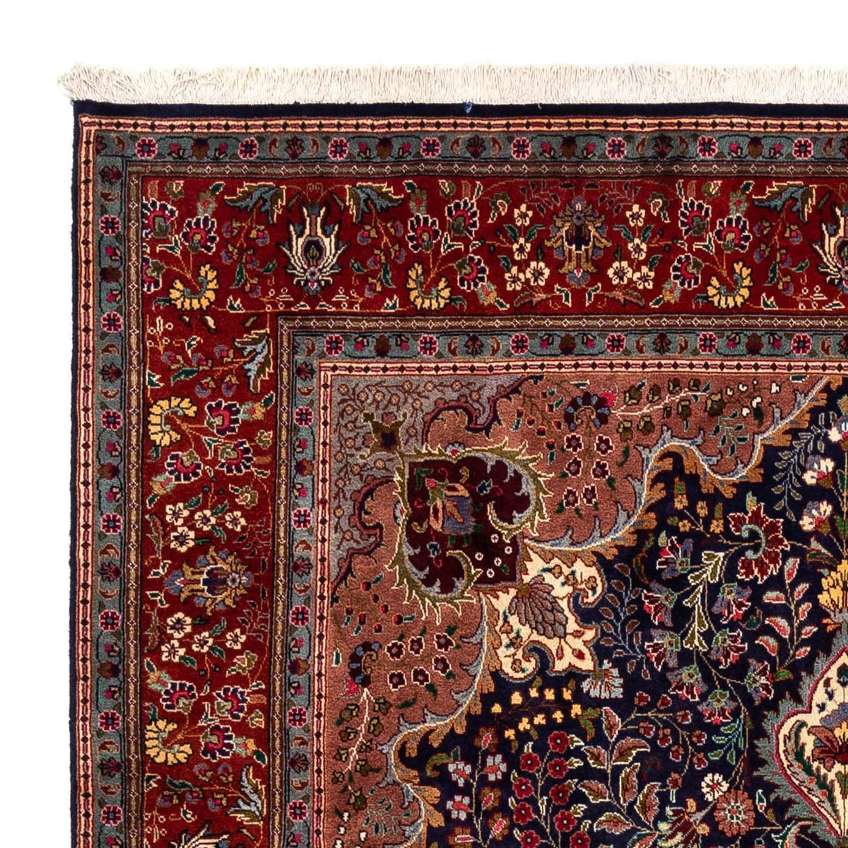 Perser Rug - Tabriz - Royal - 302 x 201 cm - dark blue