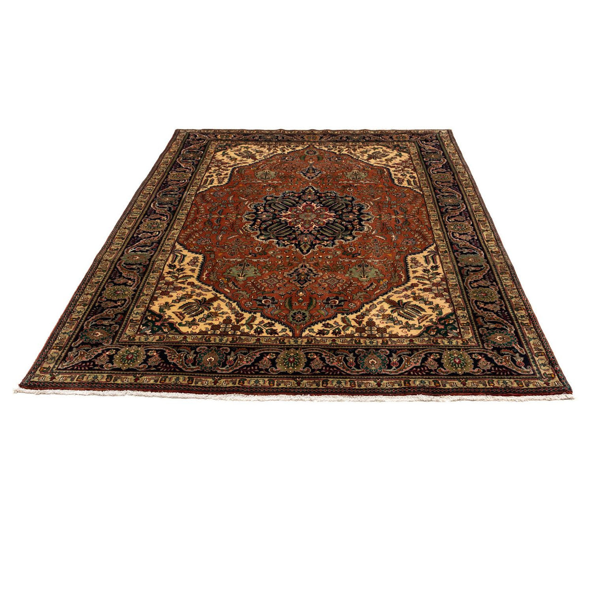 Perser Rug - Tabriz - Royal - 288 x 199 cm - brown
