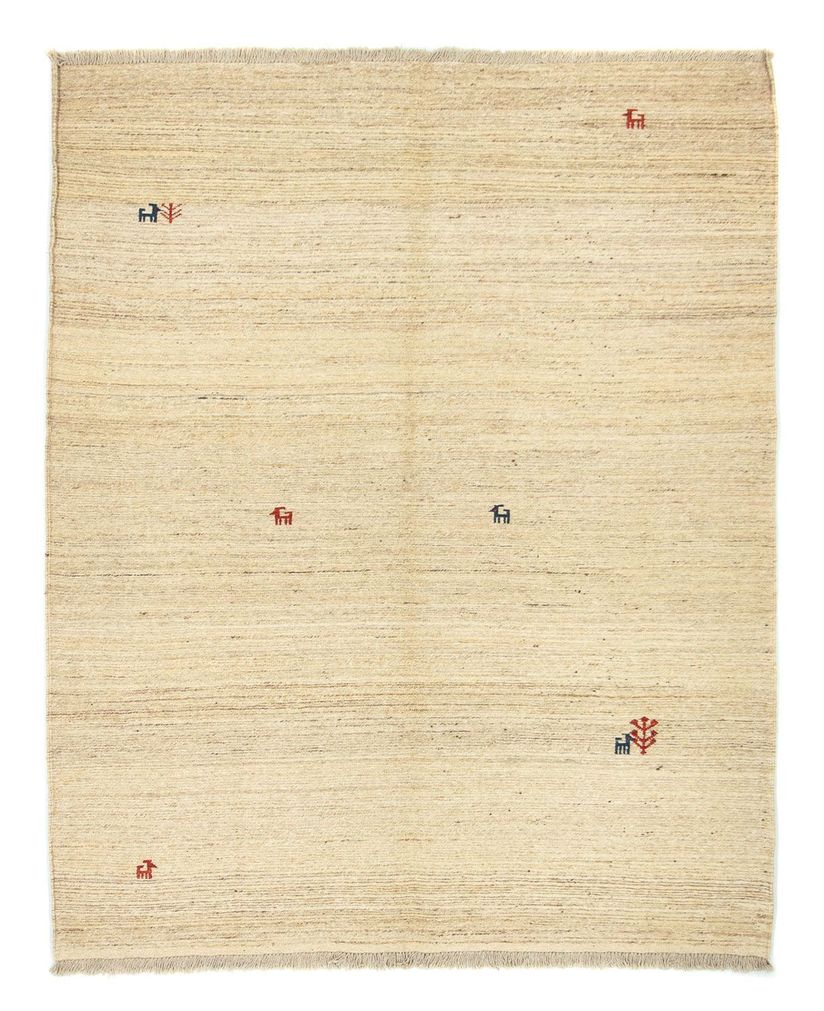 Gabbeh Rug - Perser - 192 x 157 cm - beige