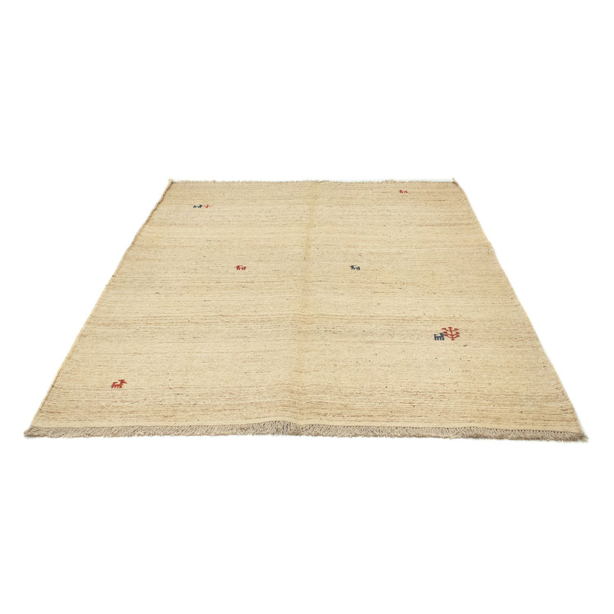 Gabbeh Rug - Perser - 192 x 157 cm - beige