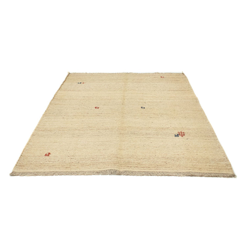 Gabbeh Rug - Perser - 192 x 157 cm - beige