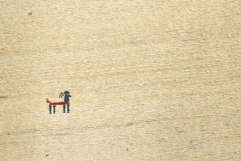 Gabbeh Rug - Perser - 206 x 158 cm - beige