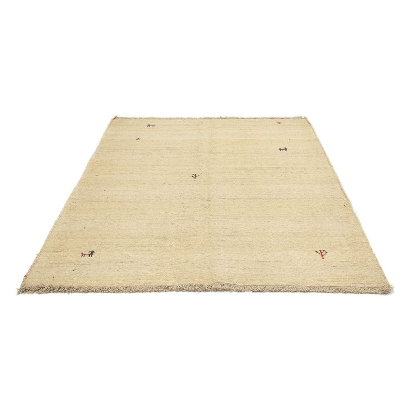 Gabbeh Rug - Perser - 206 x 158 cm - beige