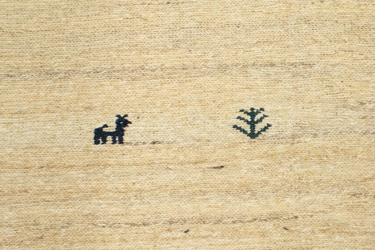 Gabbeh Rug - Perser - 212 x 153 cm - beige