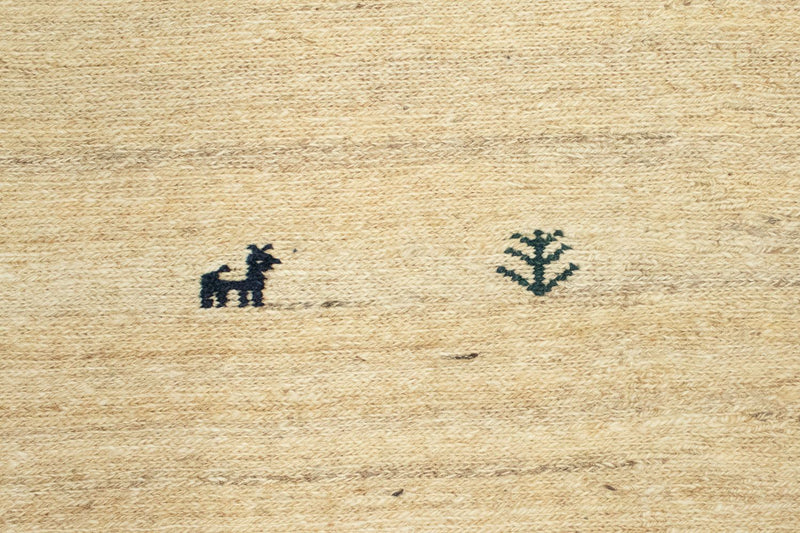 Gabbeh Rug - Perser - 212 x 153 cm - beige