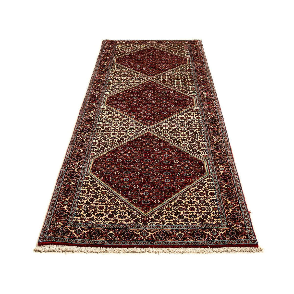 Runner Perser Rug - Bidjar - 291 x 88 cm - multicolored