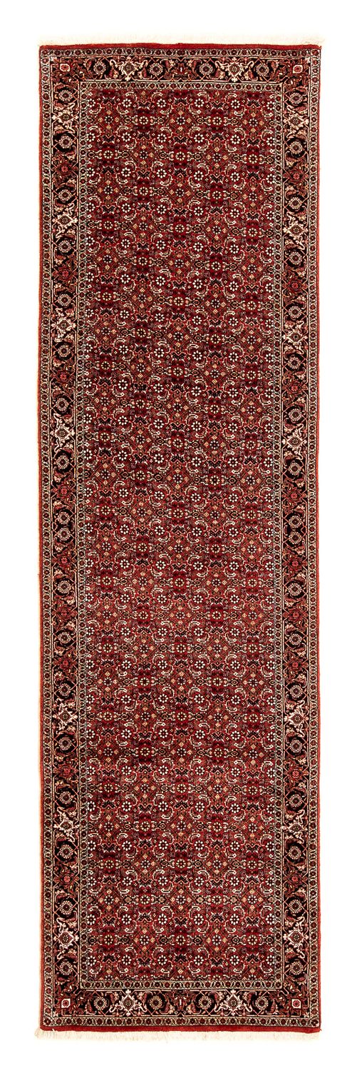 Runner Perser Rug - Bidjar - 298 x 80 cm - dark red