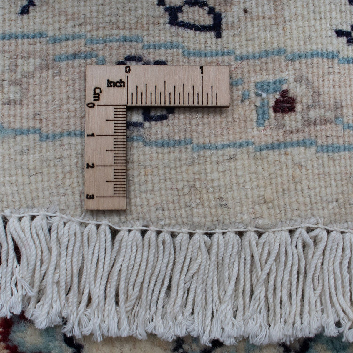 Perser Rug - Nain - Royal round  - 292 x 292 cm - dark red