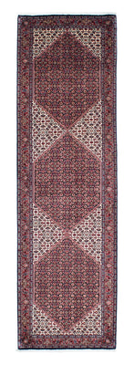 Runner Perser Rug - Bidjar - 300 x 84 cm - dark blue
