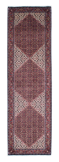Runner Perser Rug - Bidjar - 300 x 84 cm - dark blue