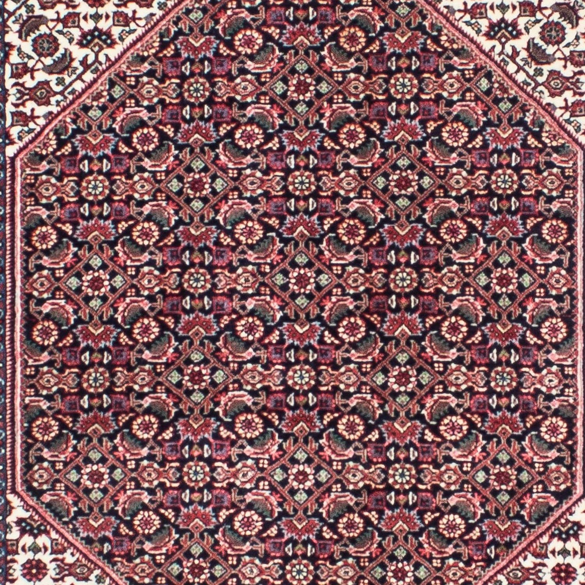 Runner Perser Rug - Bidjar - 300 x 84 cm - dark blue