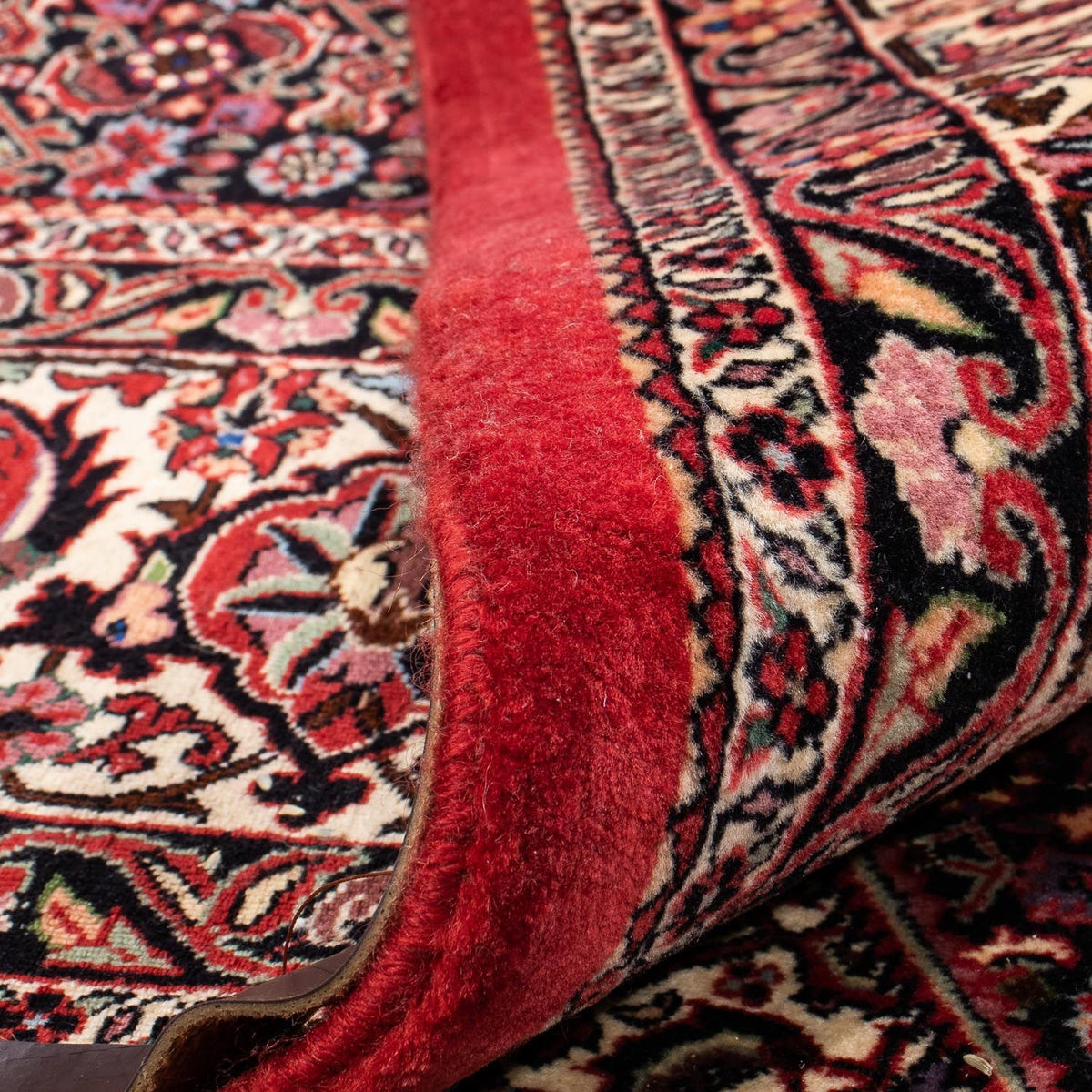 Perser Rug - Bidjar - 304 x 255 cm - dark red