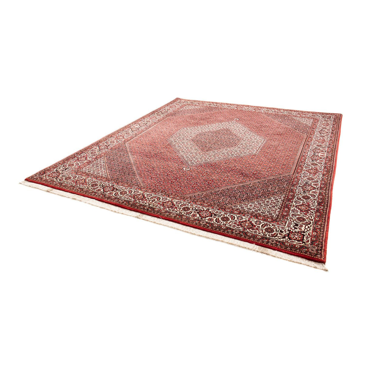 Perser Rug - Bidjar - 312 x 256 cm - light red