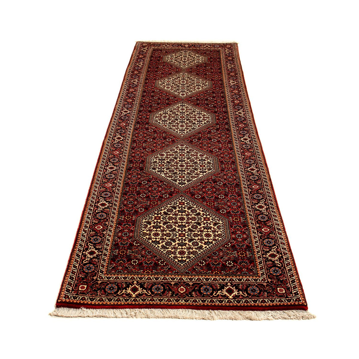 Runner Perser Rug - Bidjar - 304 x 81 cm - multicolored