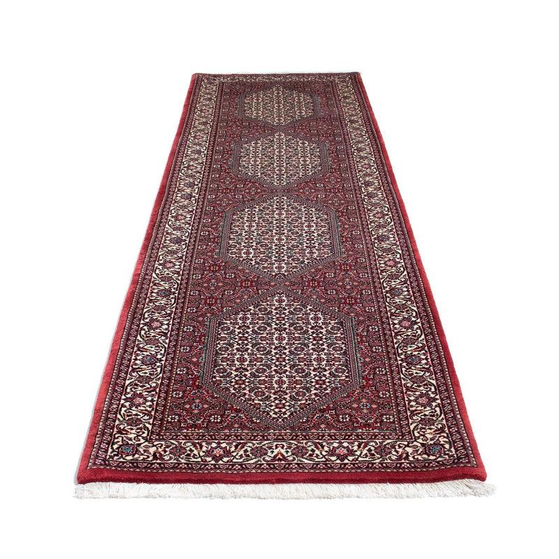 Runner Perser Rug - Bidjar - 317 x 85 cm - red