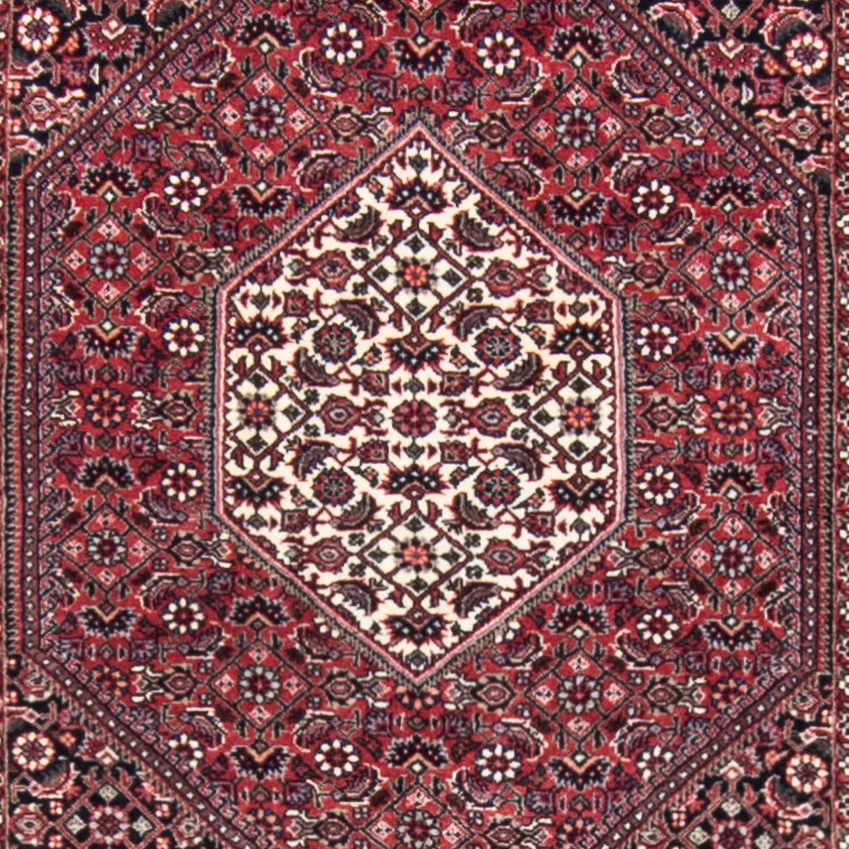Runner Perser Rug - Bidjar - 404 x 88 cm - light red
