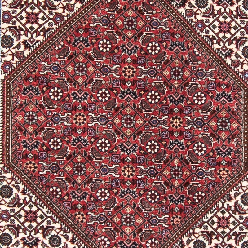 Runner Perser Rug - Bidjar - 403 x 86 cm - dark red