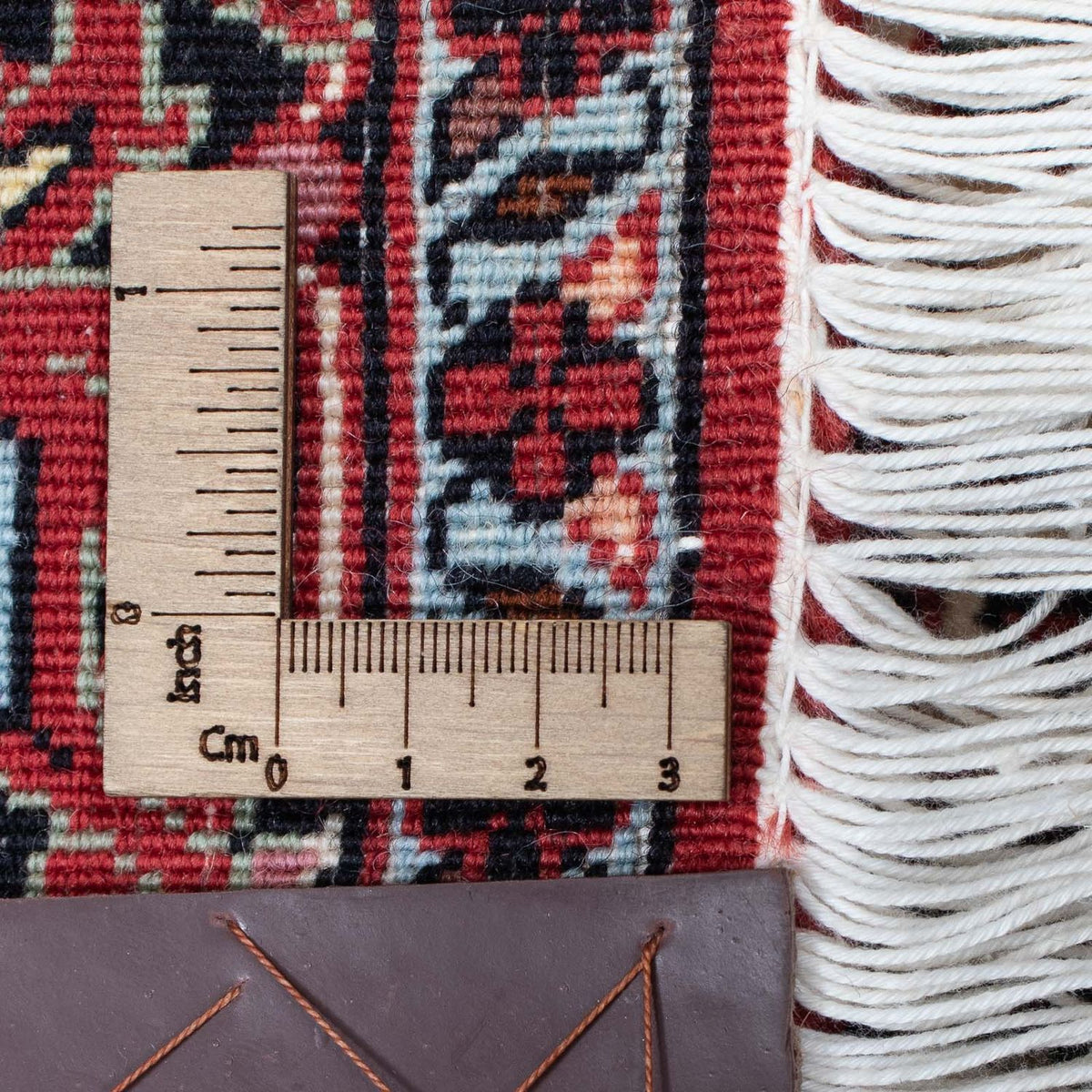 Runner Perser Rug - Bidjar - 403 x 86 cm - dark red