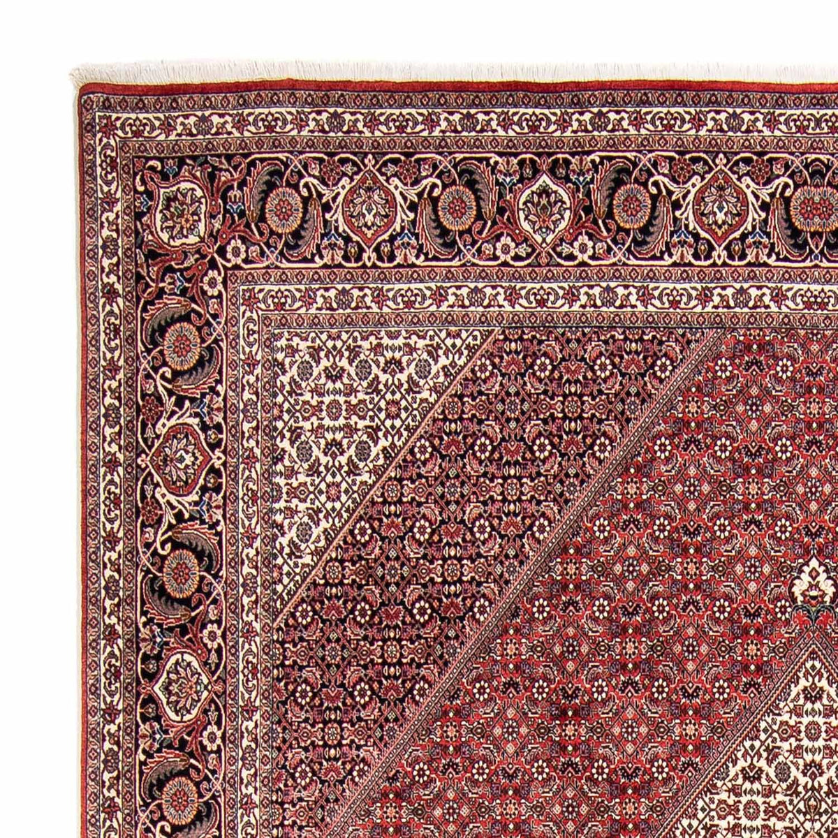 Perser Rug - Bidjar - 305 x 253 cm - dark red