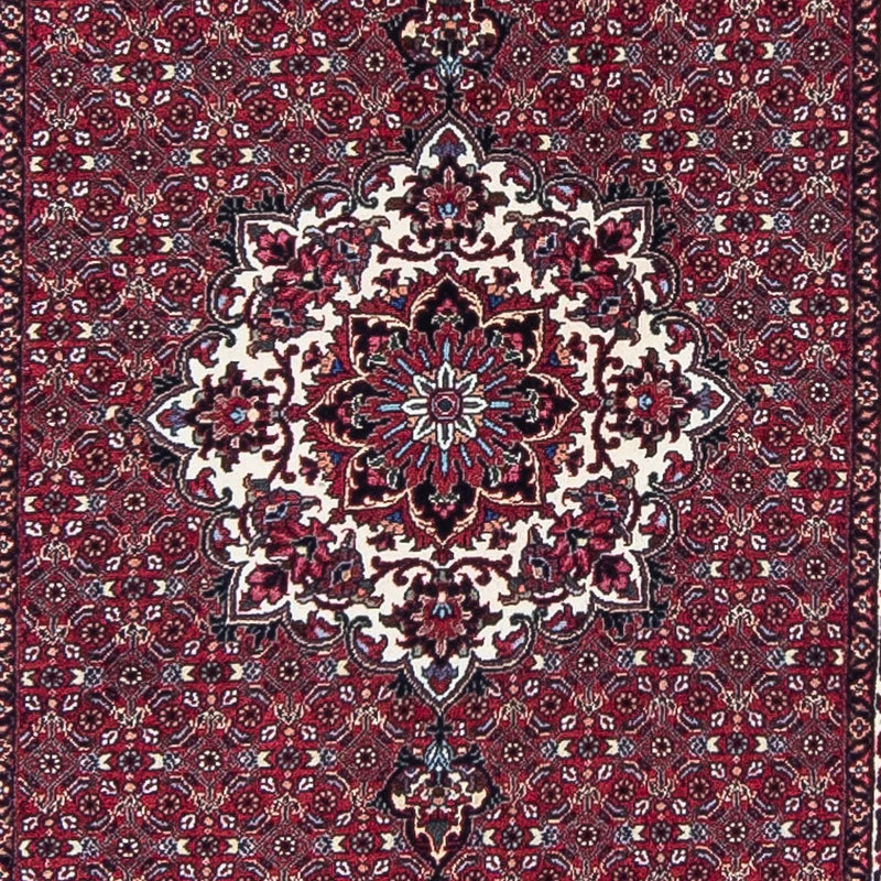 Runner Perser Rug - Bidjar - 398 x 83 cm - dark red