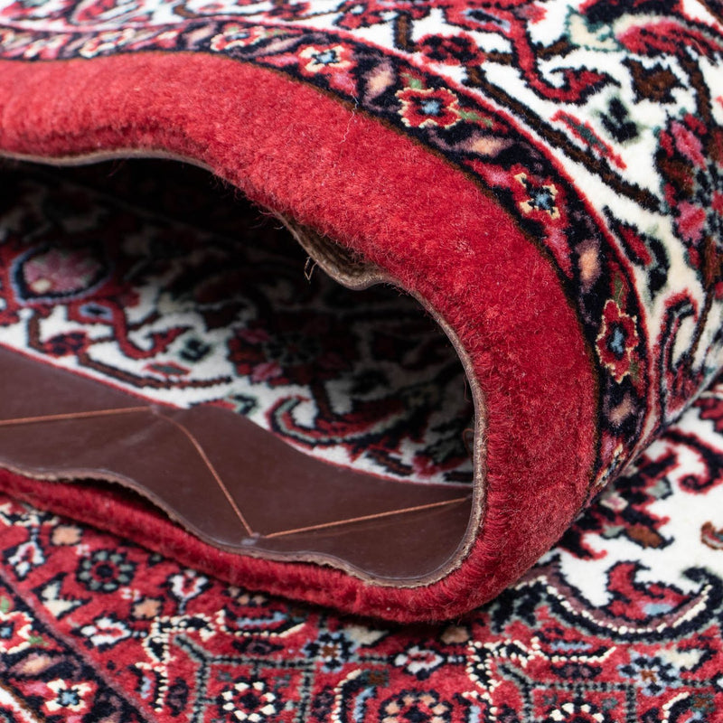 Runner Perser Rug - Bidjar - 398 x 83 cm - dark red